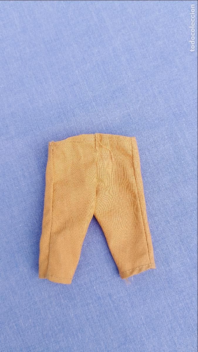 Vestidos mu&ntilde;ecas espa&ntilde;olas: Antiguo pantal&oacute;n original del mu&ntilde;eco Abuelo de la Familia Hogar&iacute;n de Modisa, a&ntilde;os 70