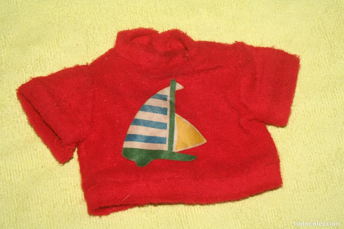 Vestidos mu&ntilde;ecas espa&ntilde;olas: camiseta playa mu&ntilde;eco mocosete toyse original