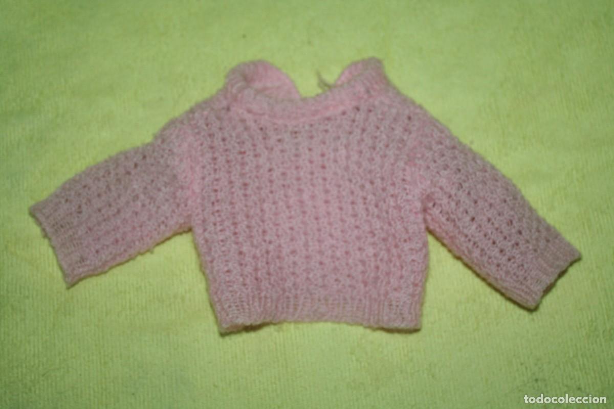 Vestidos mu&ntilde;ecas espa&ntilde;olas: jersey punto rosa mu&ntilde;eco mocosete toyse original