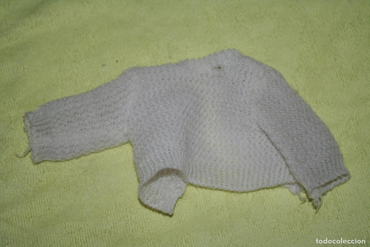 Vestiti Bambole Spagnole: jersey punto blanco mu&ntilde;eco mocosete toyse original