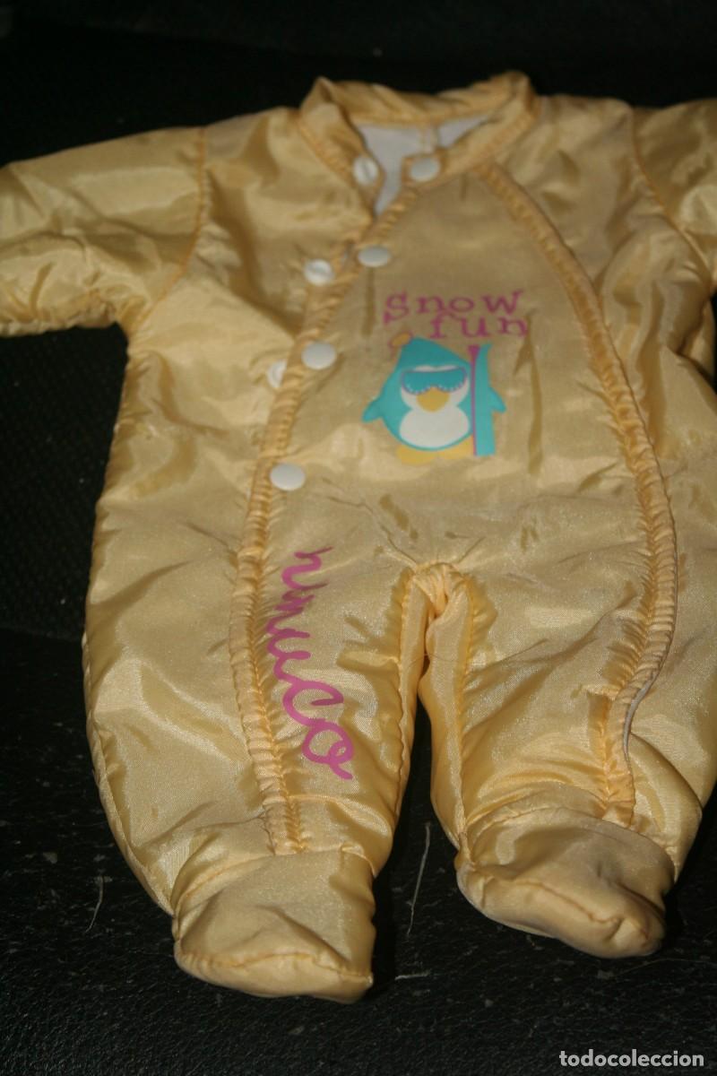 Vestidos mu&ntilde;ecas espa&ntilde;olas: buzo amarillo nieve mu&ntilde;eco nenuco nenuca mu&ntilde;eca