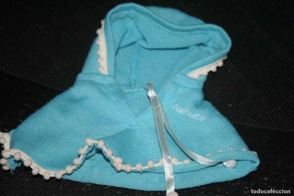 Vestidos mu&ntilde;ecas espa&ntilde;olas: poncho azul mu&ntilde;eco mu&ntilde;eca nenuco nenuca