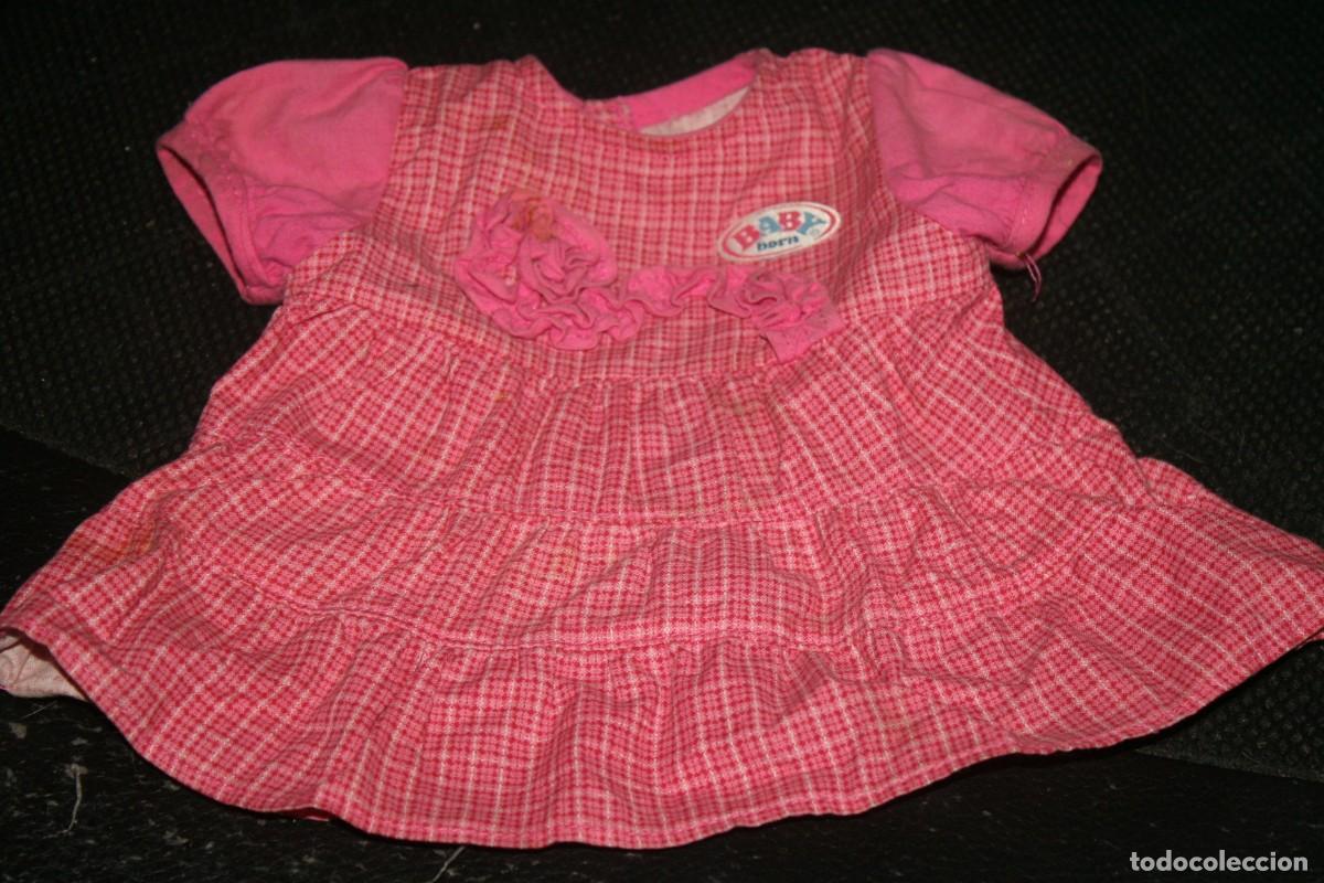 Vestidos mu&ntilde;ecas espa&ntilde;olas: vestido rosa mu&ntilde;eca baby born