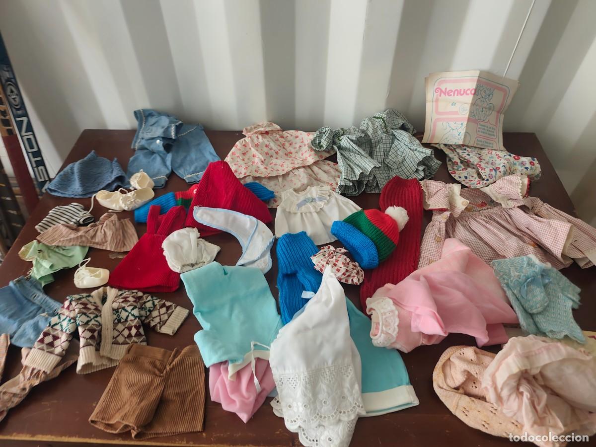Vestidos mu&ntilde;ecas espa&ntilde;olas: Antigua ropa de mu&ntilde;ecas