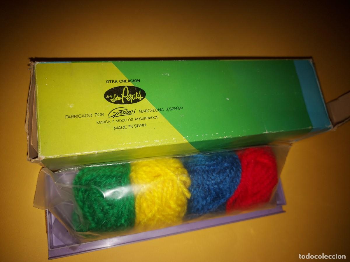Vestidos mu&ntilde;ecas espa&ntilde;olas: SE&Ntilde;ORITA PEPIS Juego Labor a&ntilde;os 70 - A ESTRENAR - Srta. Pepis