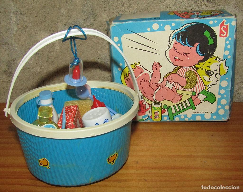 Vestidos mu&ntilde;ecas espa&ntilde;olas: LA CANASTILLA DE TU MU&Ntilde;ECA, DE SOMDOS - NUEVA Y EN SU CAJA ORIGINAL - A&Ntilde;OS 60
