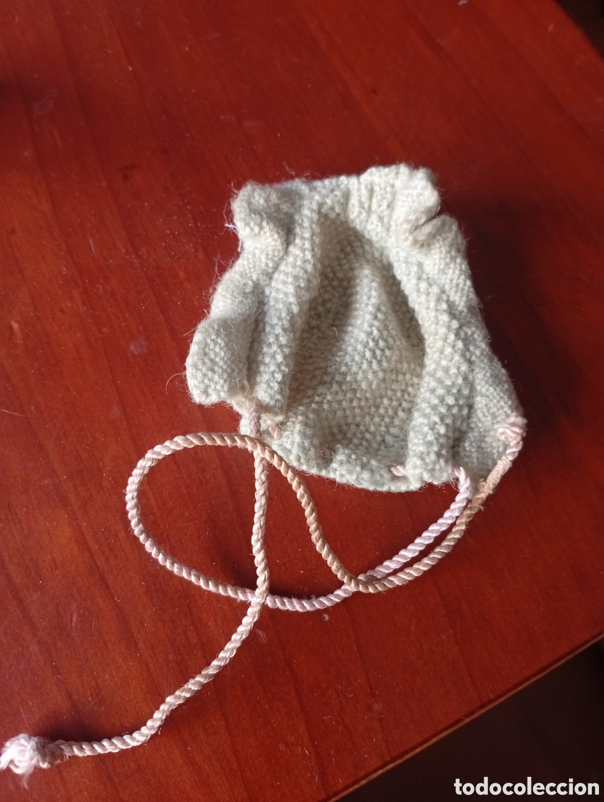 Vestidos mu&ntilde;ecas espa&ntilde;olas: A&Ntilde;OS 70 - 80 MU&Ntilde;ECA MU&Ntilde;ECO BARRIGUITAS GORRO PUNTO VERDE