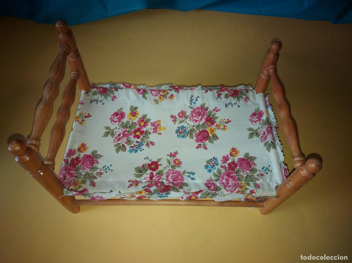 Vestidos mu&ntilde;ecas espa&ntilde;olas: CUNA DE MADERA PARA MU&Ntilde;ECAS - Foto 2