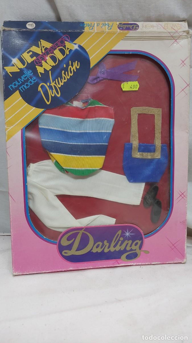 Vestidos mu&ntilde;ecas espa&ntilde;olas: Conjunto Difusi&oacute;n de la mu&ntilde;eca Darling Famosa a&ntilde;os 70