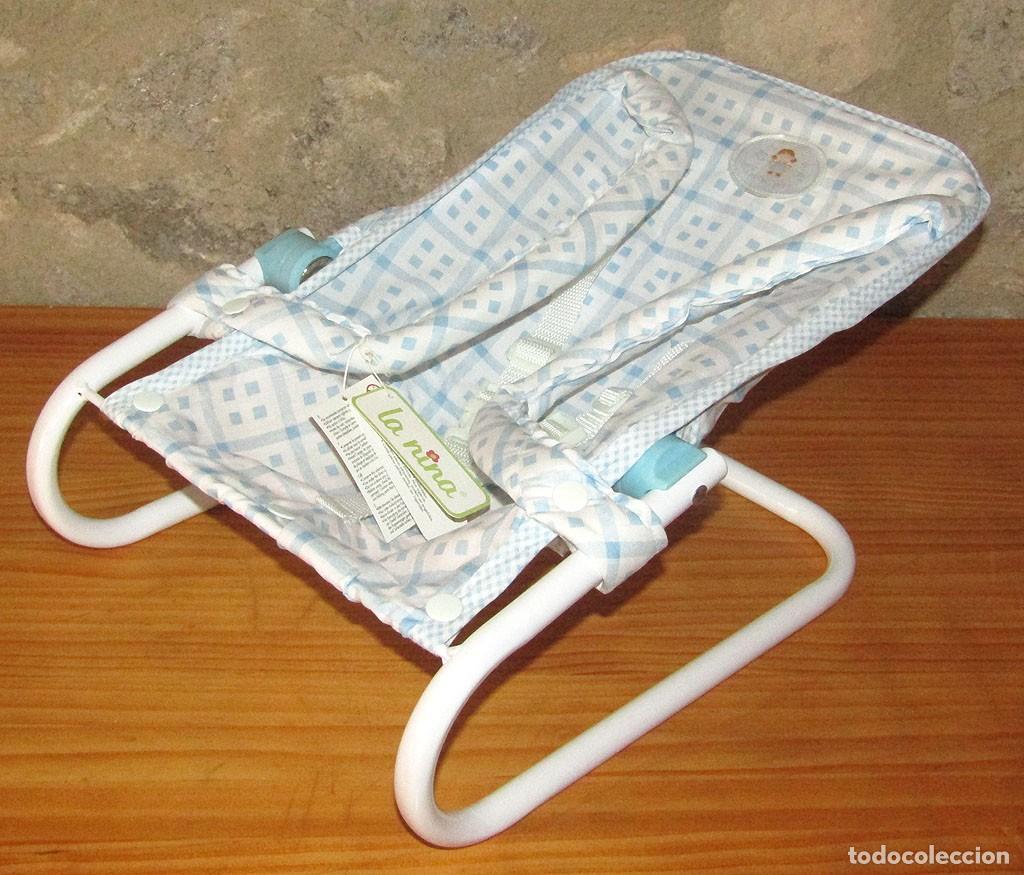 Vestidos mu&ntilde;ecas espa&ntilde;olas: HAMACA PARA MU&Ntilde;ECO O MU&Ntilde;ECA DE LA NINA - NUEVA A ESTRENAR - PERFECTO ESTADO - PARA MU&Ntilde;ECO DE 40/45cm