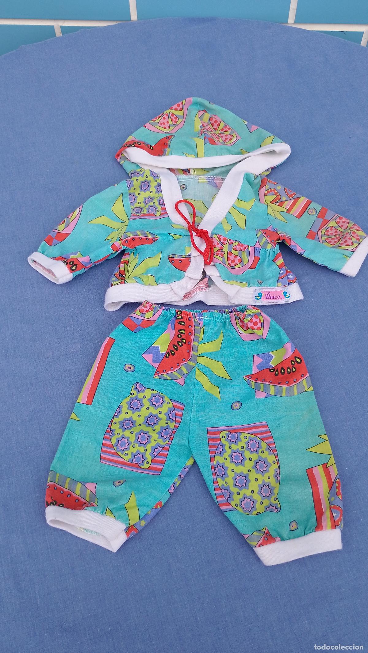 Vestidos mu&ntilde;ecas espa&ntilde;olas: Aniguo conjunto de ropa ch&aacute;ndal original de mu&ntilde;eco Baby Feber