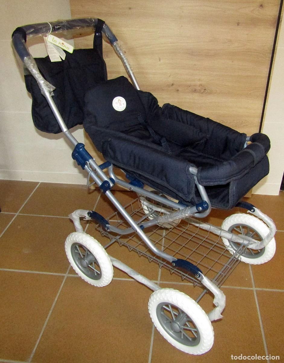 Vestidos mu&ntilde;ecas espa&ntilde;olas: ANTIGUO COCHECITO CONVERTIBLE A SILLITA DE LA NINA - NUEVO A ESTRENAR - PLEGABLE