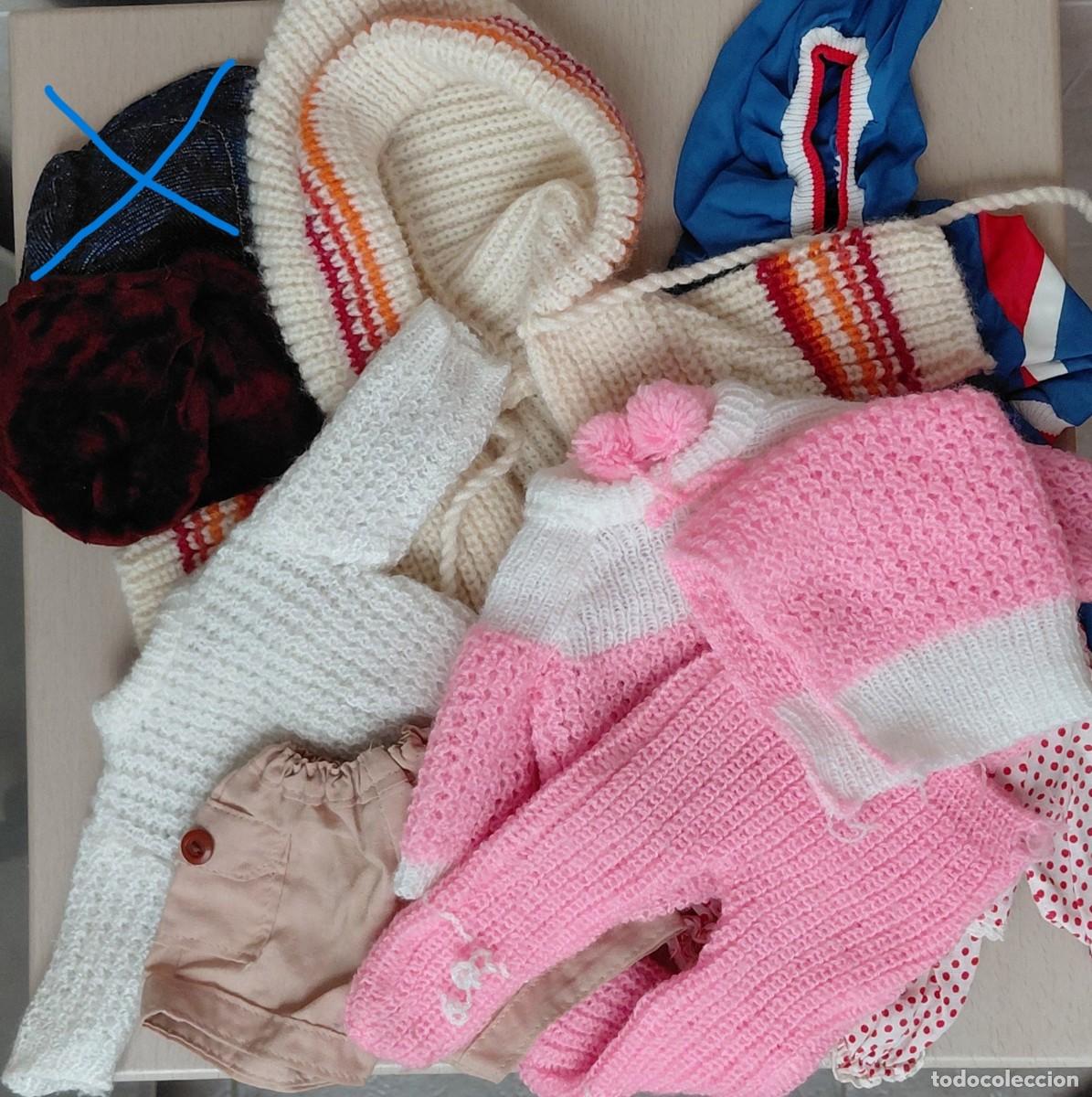 Vestidos mu&ntilde;ecas espa&ntilde;olas: LOTE ROPA MOCOSETE TOYSE, EQUIPO INVIERNO, CANGURO, BUZO, JESUSITO