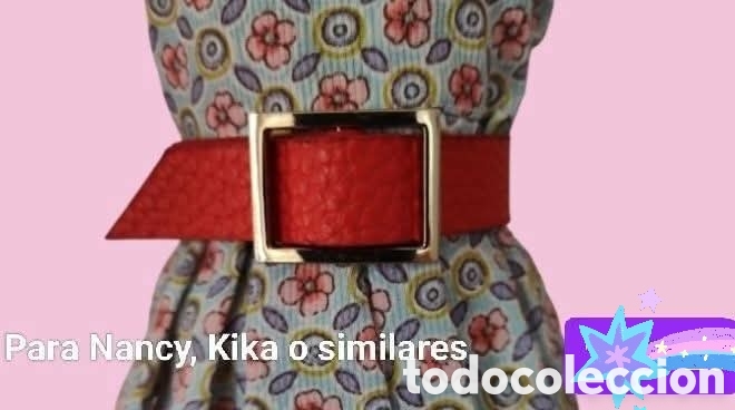 Vestidos mu&ntilde;ecas espa&ntilde;olas: :::: S09 - CINTURON PARA NANCY, KIKA O MU&Ntilde;ECAS SIMILARES