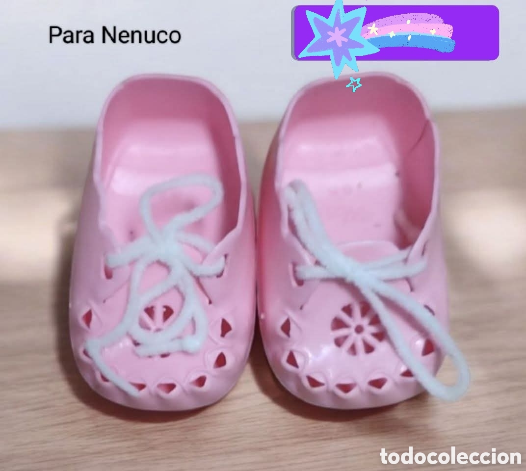 Vestidos mu&ntilde;ecas espa&ntilde;olas: :::: V55 - ZAPATOS NENUCO ROSA