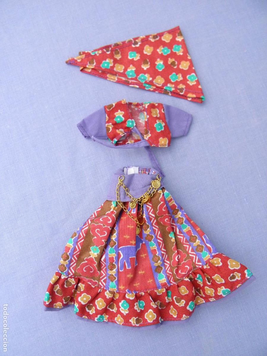 Vestidos mu&ntilde;ecas espa&ntilde;olas: Conjunto de ropa de Chabel Star Alma C&iacute;ngara nuevo