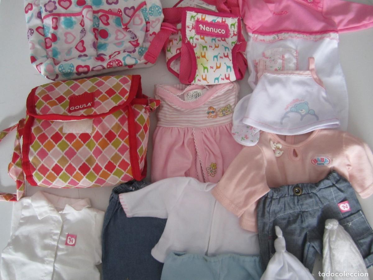 Vestidos mu&ntilde;ecas espa&ntilde;olas: lote ropa mu&ntilde;ecas baby born chou chou nenuco