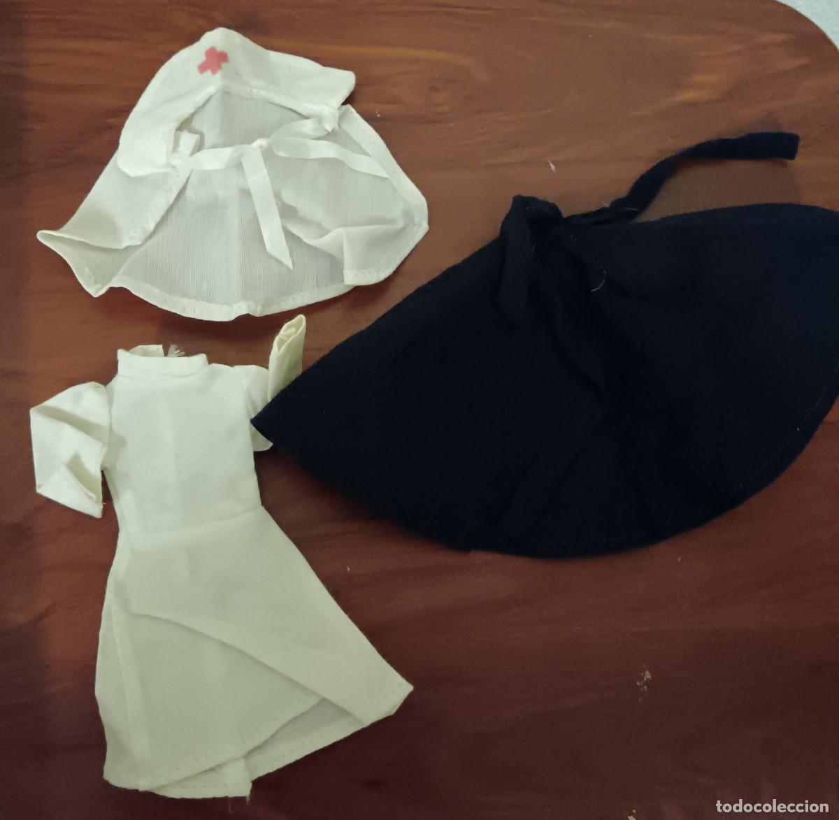 Vestidos mu&ntilde;ecas espa&ntilde;olas: VESTIDO ORIGINAL ENFERMERA MU&Ntilde;ECA CORE REF. T-269