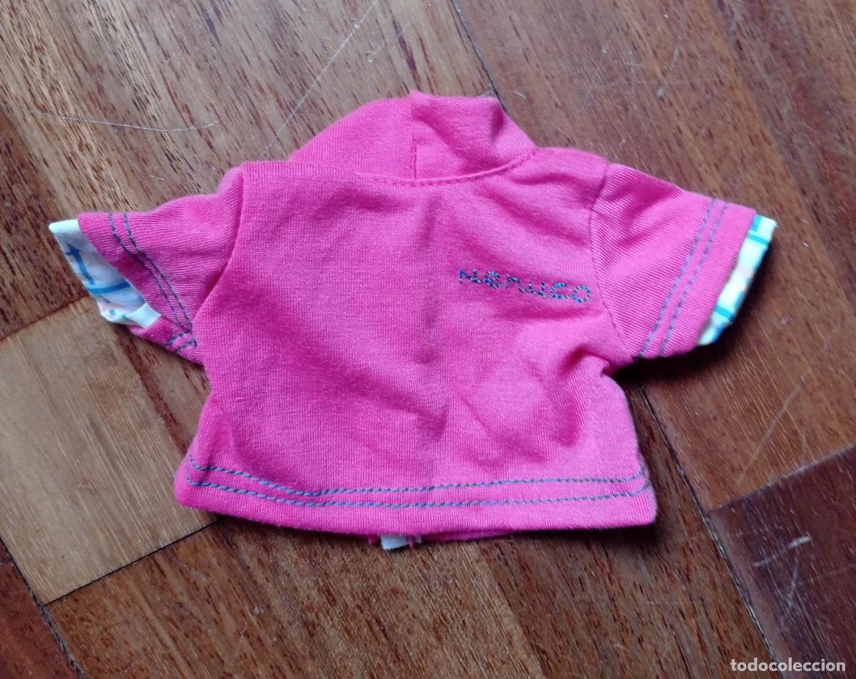 Vestidos mu&ntilde;ecas espa&ntilde;olas: CAMISETA ROSA NENUCO