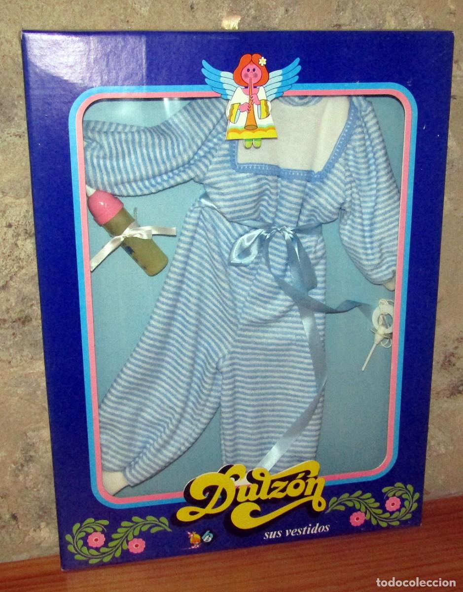 Vestidos mu&ntilde;ecas espa&ntilde;olas: ANTIGUO CONJUNTO DE ROPA DEL MU&Ntilde;ECO DULZON DE BB - NUEVO, A ESTRENAR