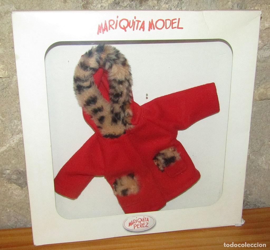 Vestidos mu&ntilde;ecas espa&ntilde;olas: MARIQUITA MODEL - CAJA CON CONJUNTO ROPA: ABRIGO CHAQUETA ROJA - NUEVO Y EN SU CAJA
