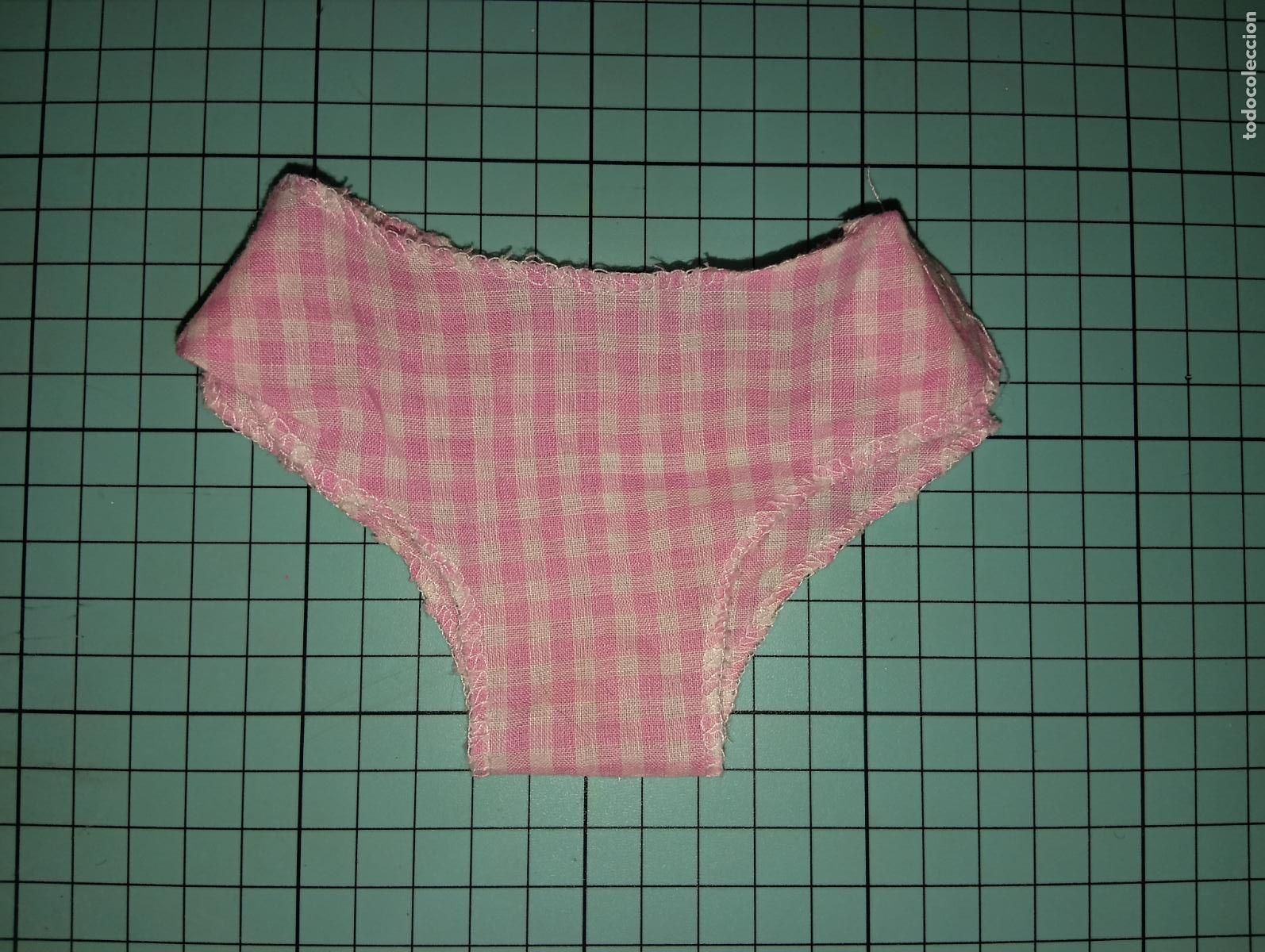 Vestidos mu&ntilde;ecas espa&ntilde;olas: Pa&ntilde;al bragas de mu&ntilde;eca tama&ntilde;o mediano