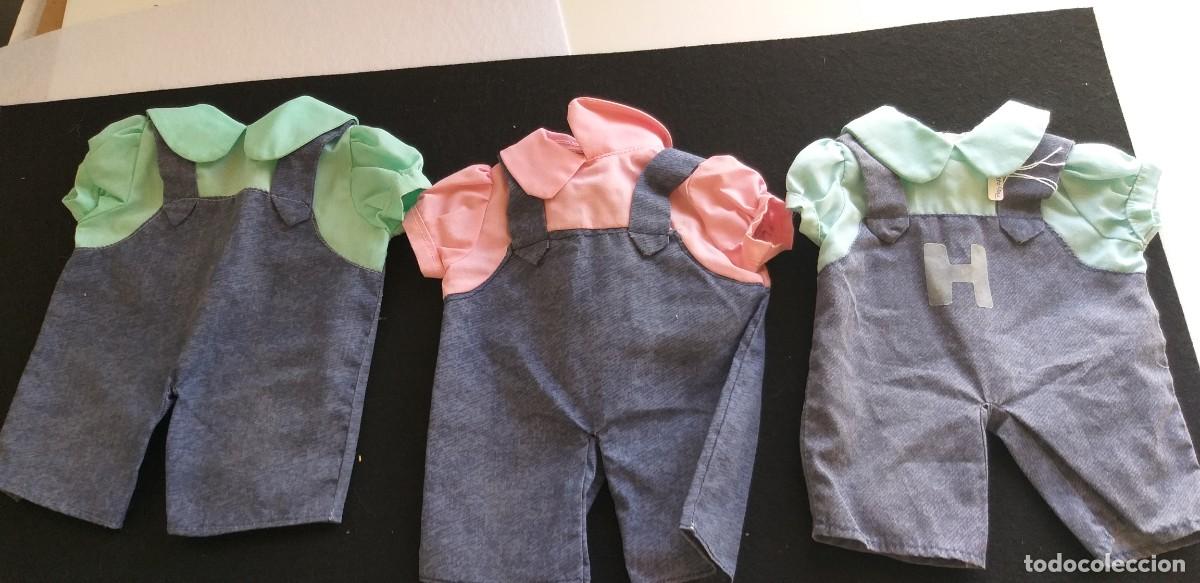 Vestidos mu&ntilde;ecas espa&ntilde;olas: 3 TRAJES DE LAS MU&Ntilde;ECAS TRILLIZAS DE FAMOSA - LES 3 BESSONES