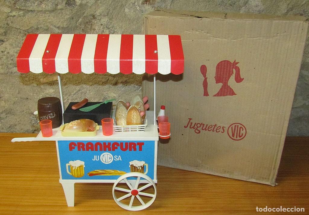 Vestidos mu&ntilde;ecas espa&ntilde;olas: ANTIGUO CARRITO FRANKFURT PARA MIS MU&Ntilde;ECAS DE JUVICSA JUGUETES VIC SA NUEVO Y EN SU CAJA ORIGINAL