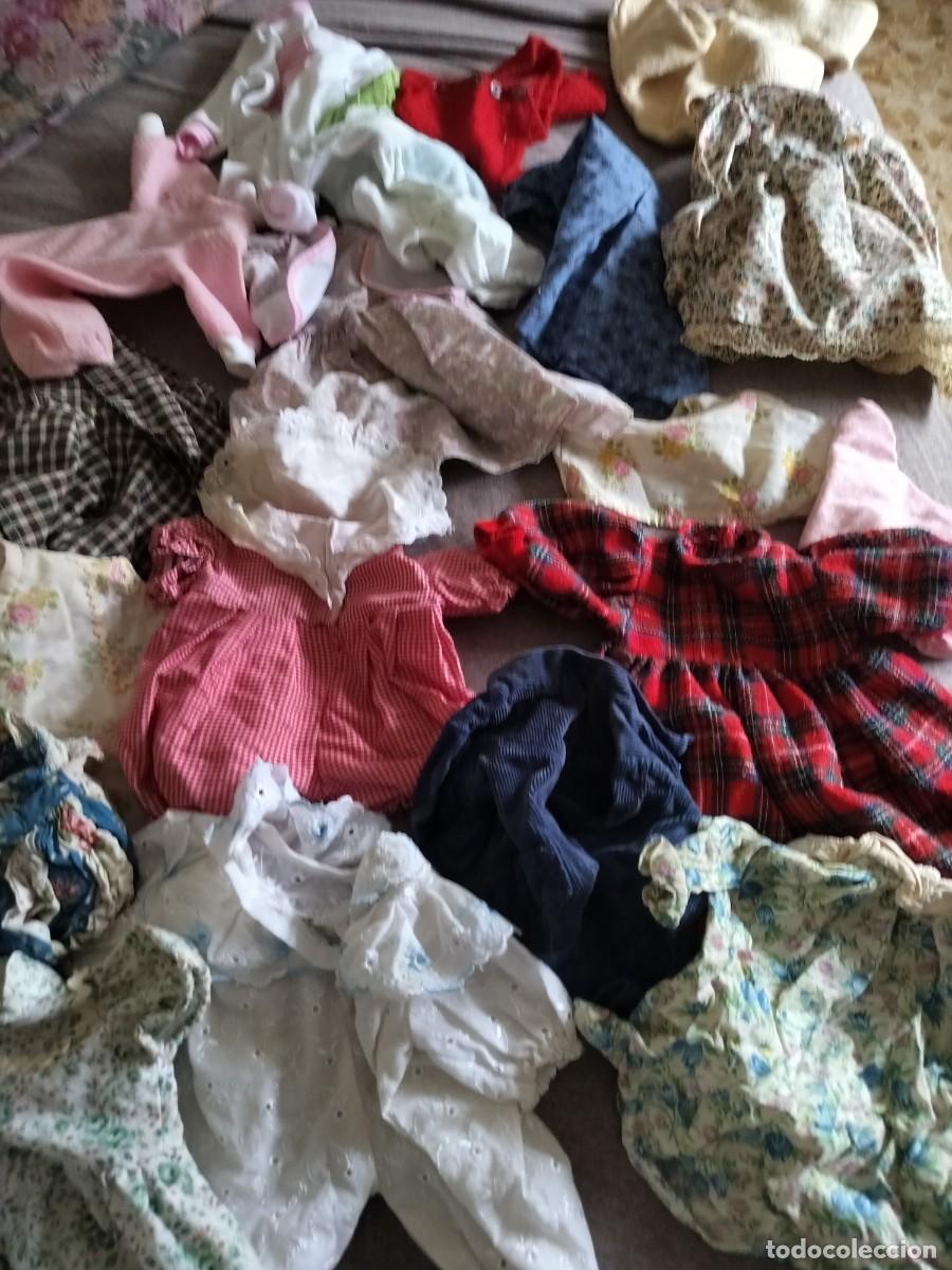 Vestidos mu&ntilde;ecas espa&ntilde;olas: Lote ropa mu&ntilde;eca vestidos