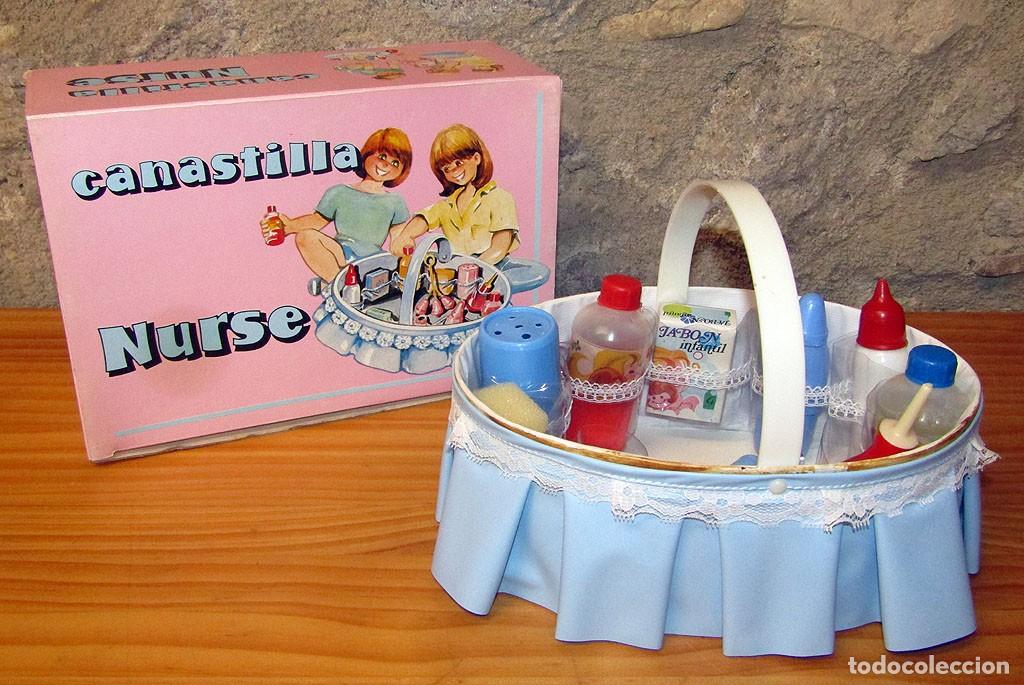 Vestidos Bonecas Espanholas: ANTIGUA CANASTILLA NURSE DE GOMARSA - NUEVA Y EN SU CAJA ORIGINAL - IMPECABLE