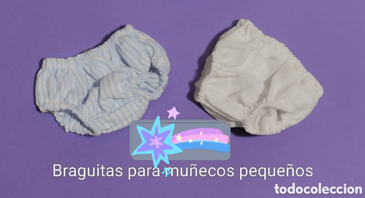 Vestidos mu&ntilde;ecas espa&ntilde;olas: :::: PV09 - BRAGUITAS PARA MU&Ntilde;EQUITOS PEQUE&Ntilde;OS