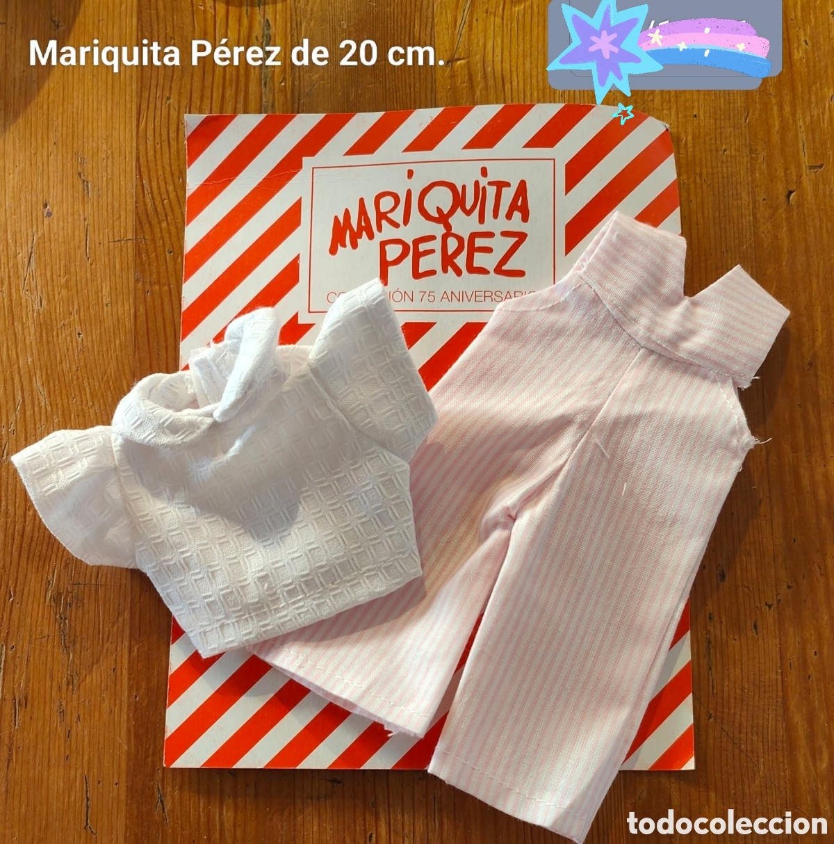 Vestidos mu&ntilde;ecas espa&ntilde;olas: :::: PV19 - CONJUNTO MARIQUITA PEREZ DE 20 CM.
