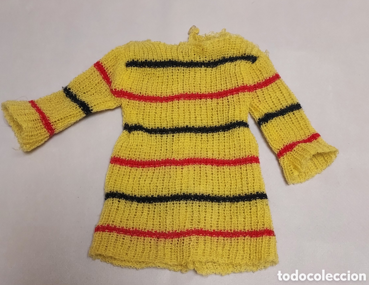 Vestidos mu&ntilde;ecas espa&ntilde;olas: Vestido jersey para Pippi Calzaslargas Toyse