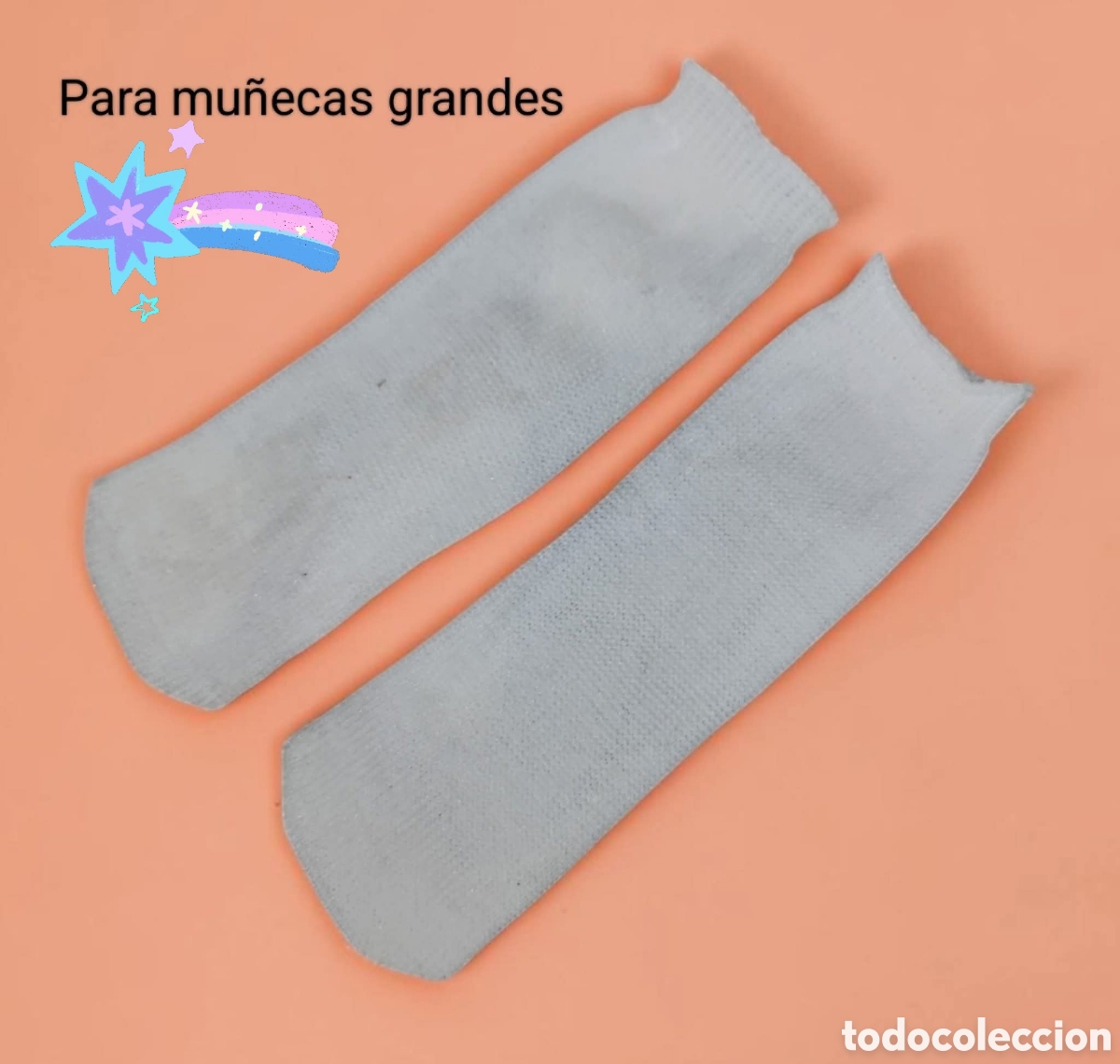 Vestidos mu&ntilde;ecas espa&ntilde;olas: :::: AB24 - CALCETINES PARA MU&Ntilde;ECA GRANDE