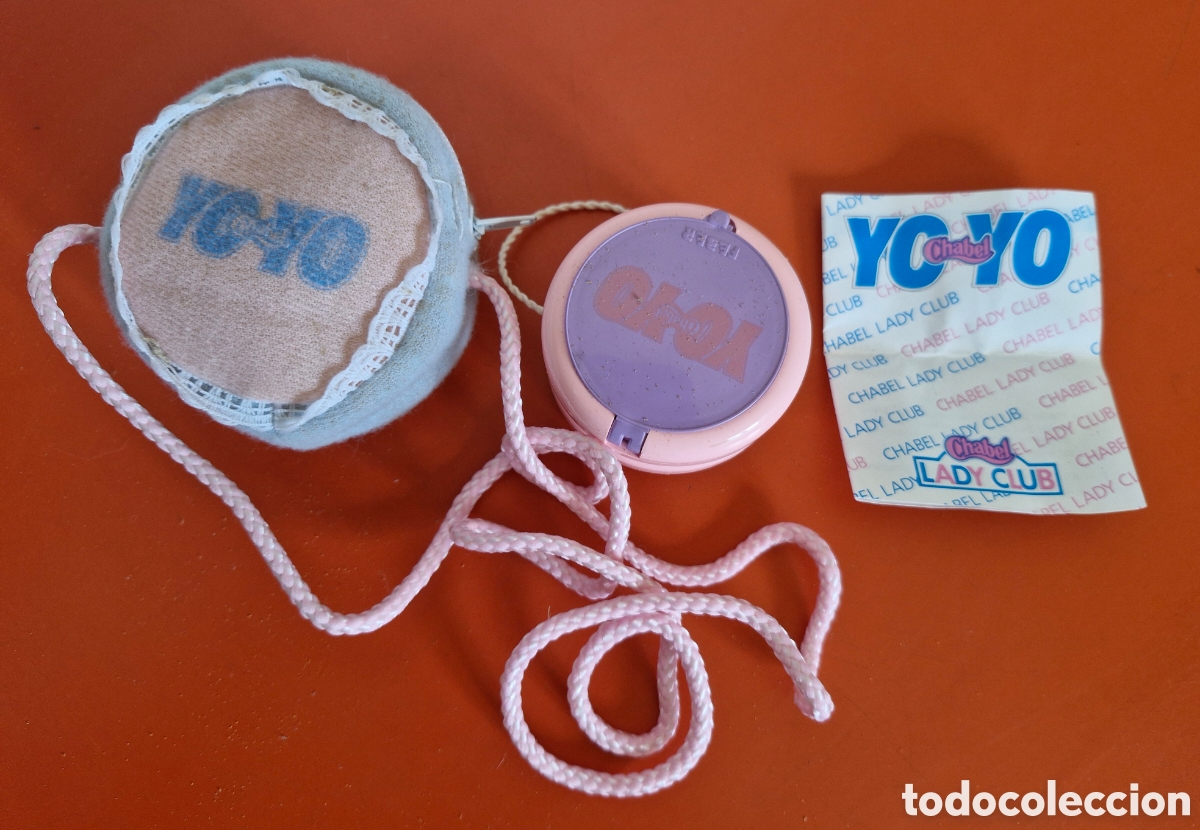 Vestidos mu&ntilde;ecas espa&ntilde;olas: YO-Y&Oacute; CHABEL CON MAQUILLAJE,YOY&Oacute; EN SU BOLSITO.FEBER 80'S.SIN USO.