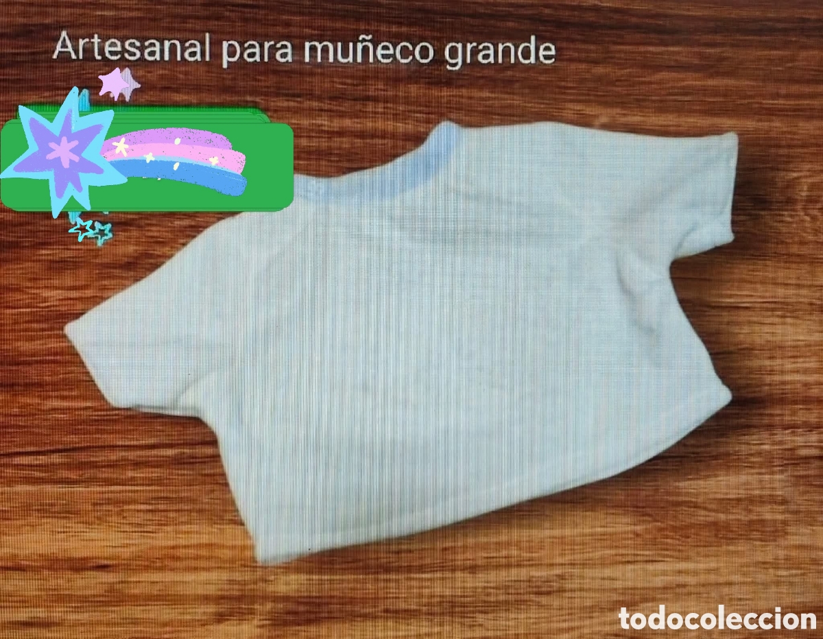 Vestidos mu&ntilde;ecas espa&ntilde;olas: :::: TC13 - CAMISETA PARA MU&Ntilde;ECO GRANDE