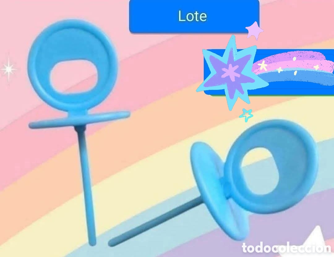 Vestidos mu&ntilde;ecas espa&ntilde;olas: :::: TC19 - LOTE DE DOS CHUPETES DE PUNTA FINA