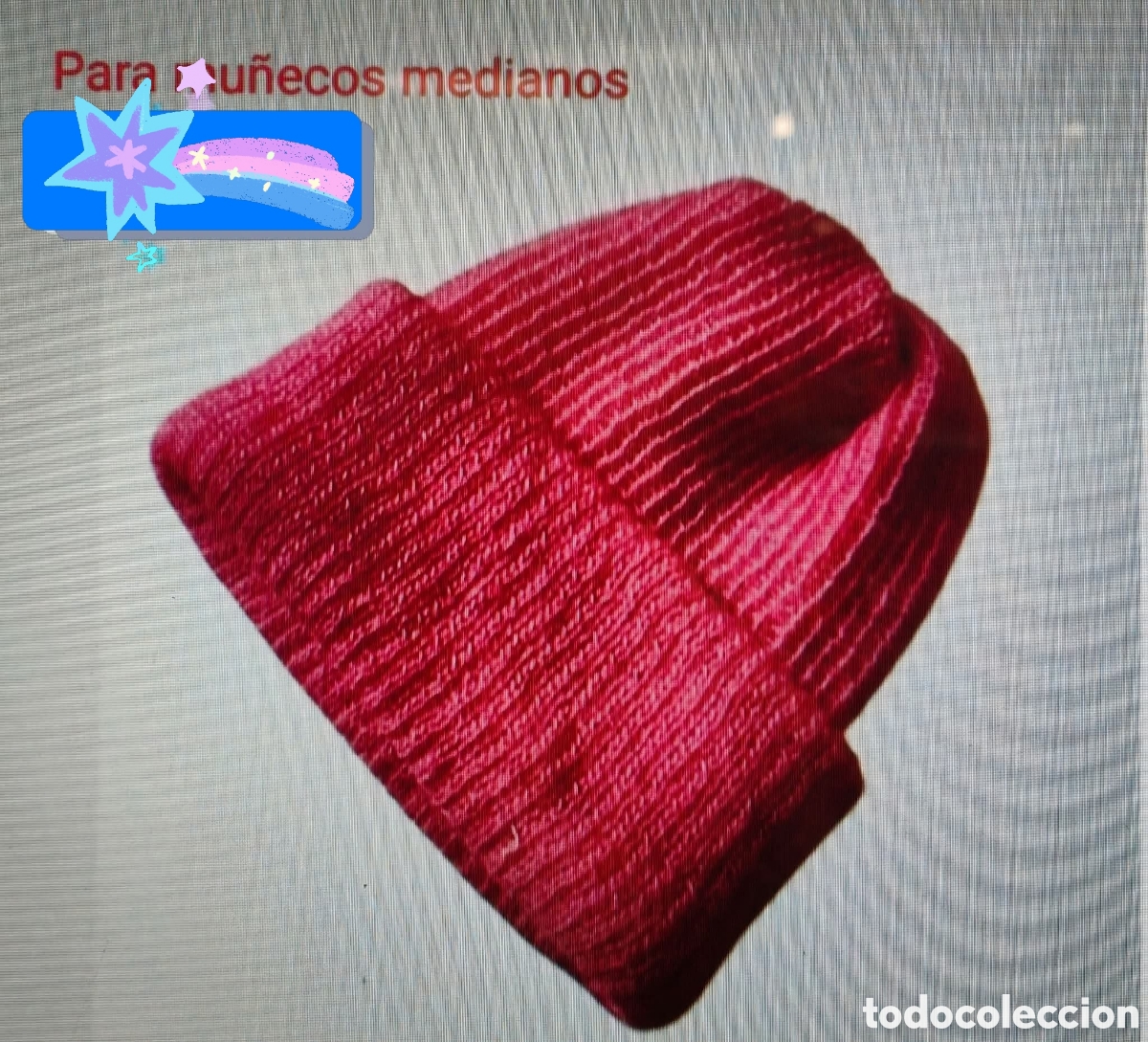Vestidos mu&ntilde;ecas espa&ntilde;olas: :::: TC45 - GORRITO PARA MU&Ntilde;ECO MEDIANO
