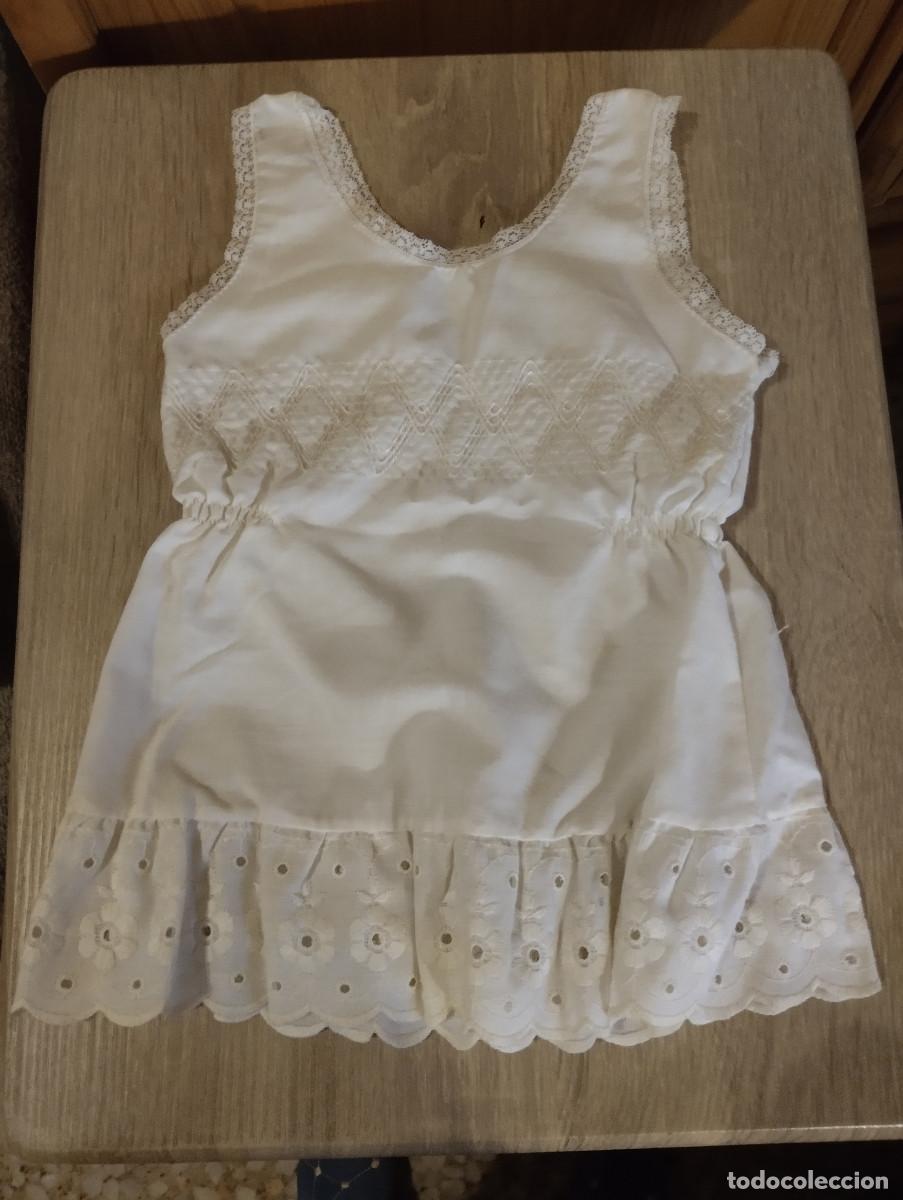 Vestidos mu&ntilde;ecas espa&ntilde;olas: enagua blanca para mu&ntilde;eca grande o ni&ntilde;a