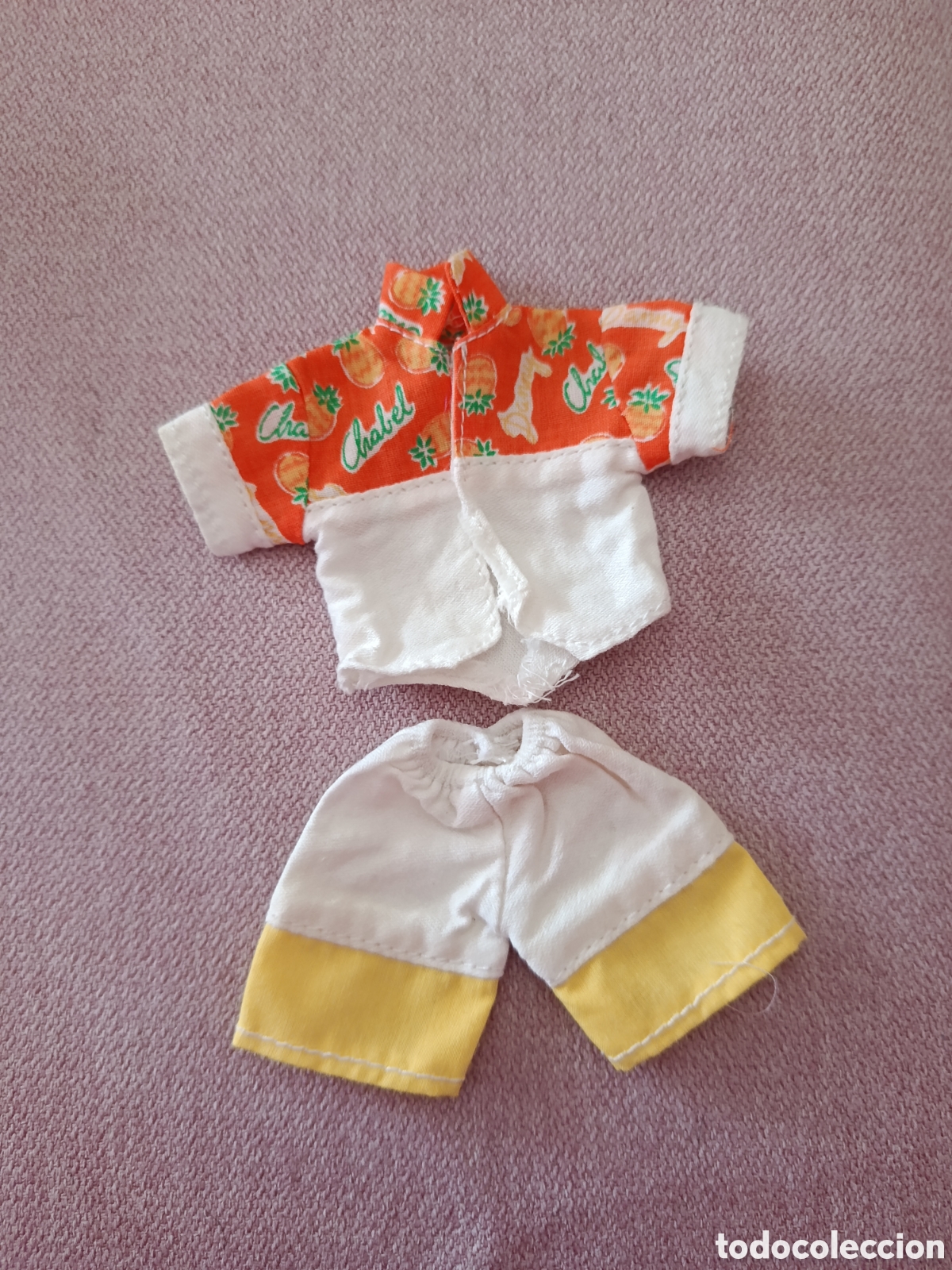 Vestidos mu&ntilde;ecas espa&ntilde;olas: Conjunto Chabel tutti frutti
