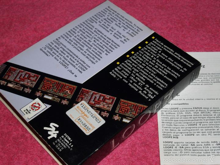 Videojuegos y consolas: COMMODORE AMIGA LOOPZ BY SYSTEM 4 VERSION ESPA&Ntilde;OLA - Foto 5