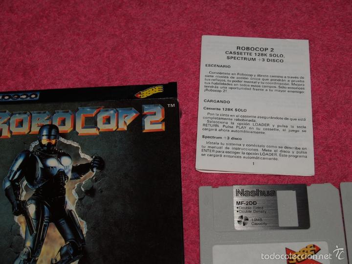 Videojuegos y consolas: COMMODORE AMIGA ROBOCOP 2 1990 BY ERBE OCEAN VERSION ESPA&Ntilde;OLA - Foto 2