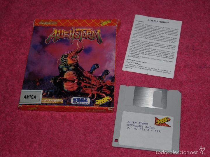 Videojuegos y consolas: COMMODORE AMIGA ALIEN STORM 1991 BY ERBE VERSION ESPA&Ntilde;OLA - Foto 1