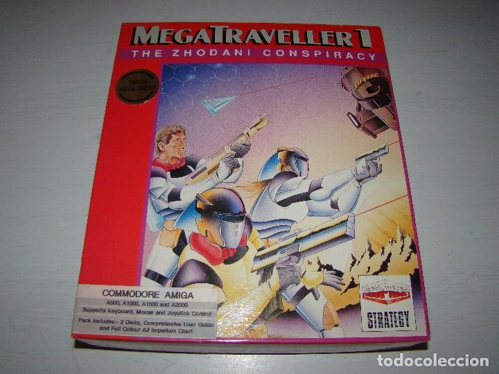 MEGATRAVELLER 1- THE ZHODANI CONSPIRACY (Juguetes - Videojuegos y Consolas - Amiga)