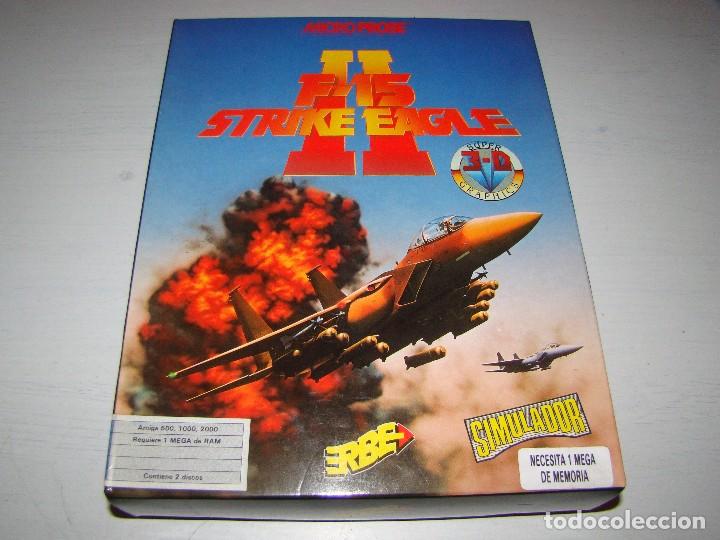 F-15 STRIKE EAGLE II (Juguetes - Videojuegos y Consolas - Amiga)
