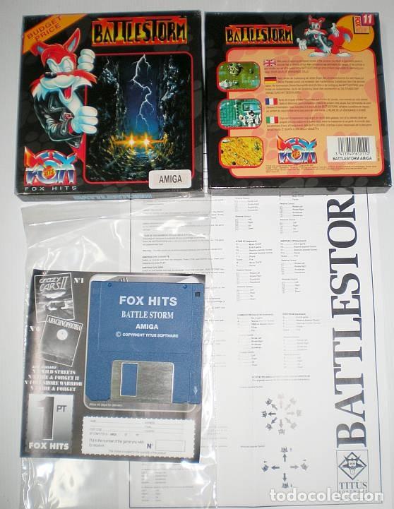 Videojuegos y consolas: BattleStorm [Titus Software] 1991 [Fox Hits] [Commodore Amiga] - Foto 3