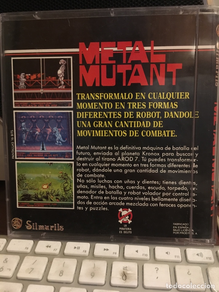 Videojuegos y consolas: METAL MUTANT-PARA COMMODORE AMIGA-SILMARILS-COMODORE - Foto 3