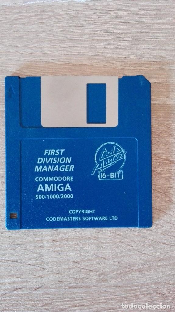 Videojuegos y consolas: 1ST.DIVISION MANAGER-COMMODORE AMIGA-CODEMASTERS-A&Ntilde;O 1991-BOX A ESTRENAR - Foto 4