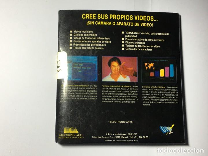 Videojuegos y consolas: JUEGO VIDEO DELUXE PARA COMMODORE AMIGA - Foto 2