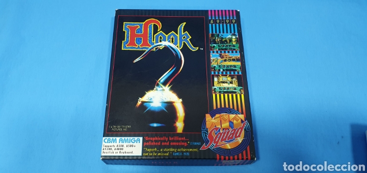 Videojuegos y consolas: HOOK - THE SQUAD - CBM AMIGA - DISK 1/2/3 y 4 - Foto 1